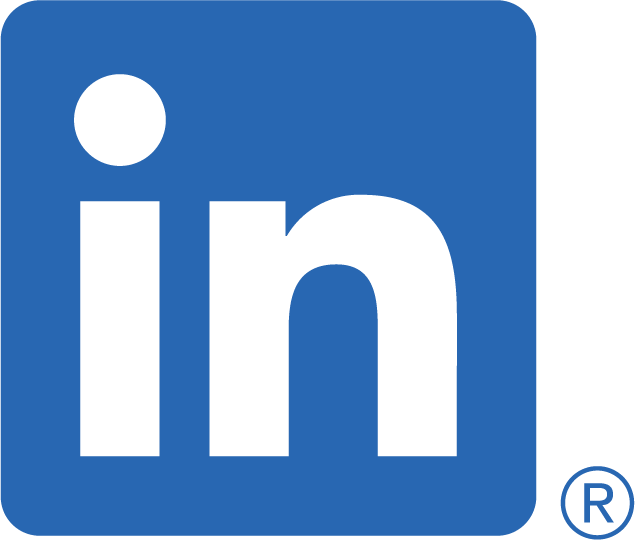 LinkedIn official logo in blue colour