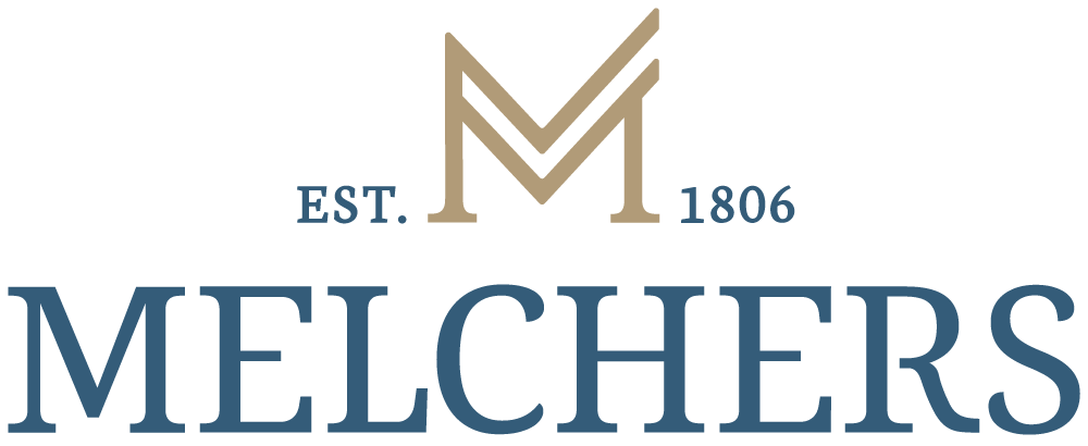 Melchers international logo - trading and services company